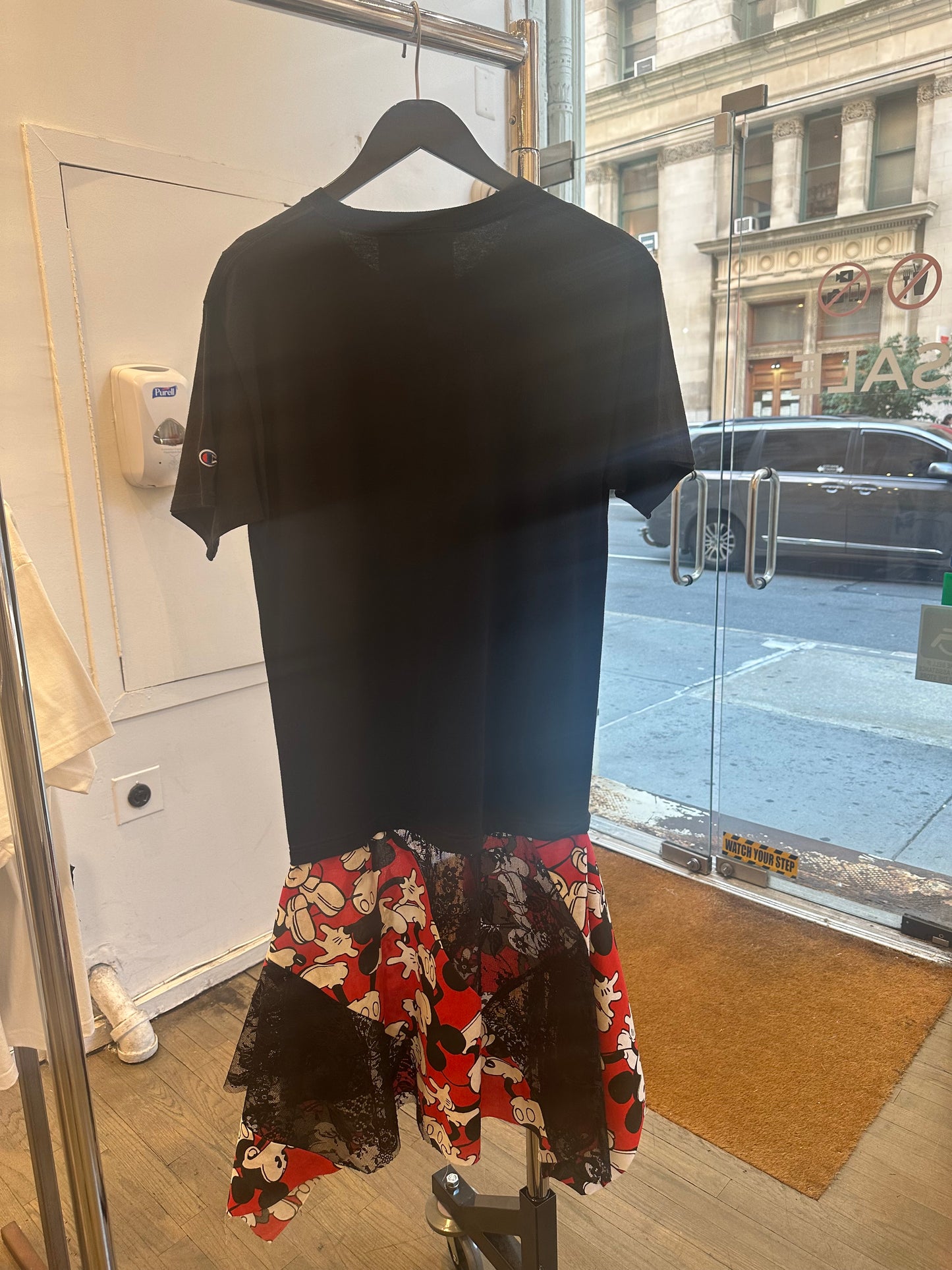 Dry Clean Only Mickey Lace T-shirt dress