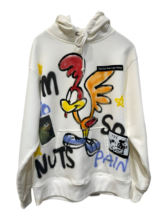 GUERNIKA Baby Road Runner I am Nuts hoodie