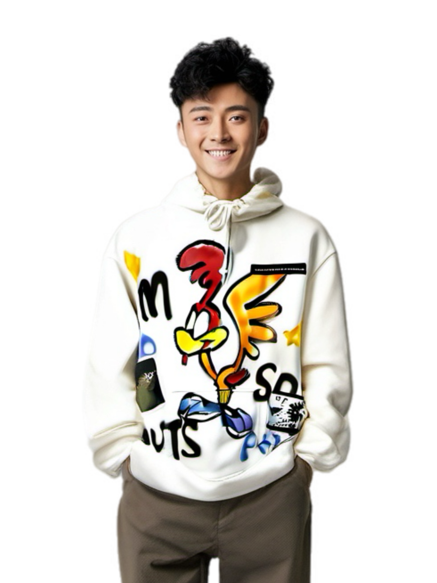 GUERNIKA Baby Road Runner I am Nuts hoodie