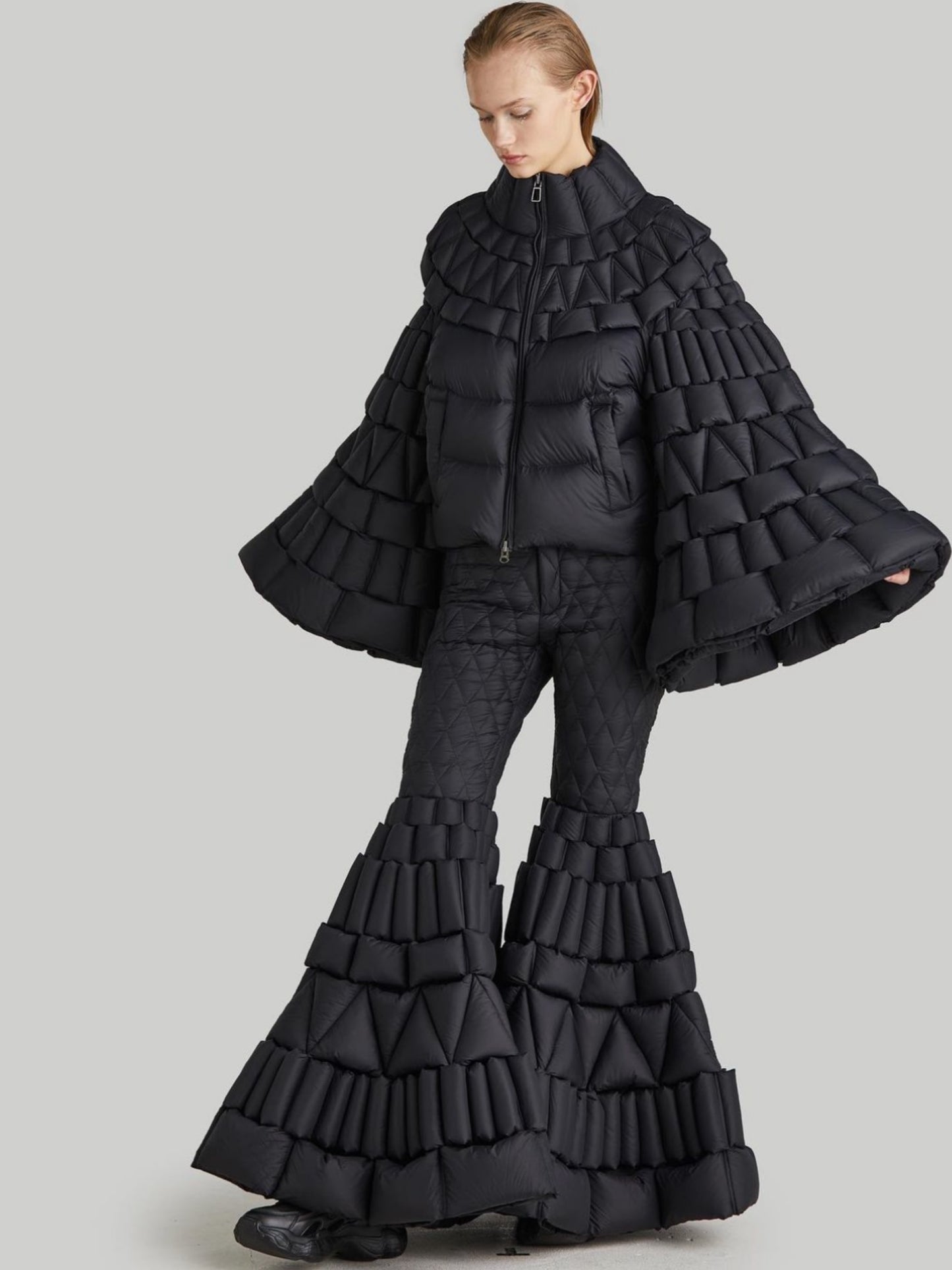 Christopher Raxxy Flare puffer pants