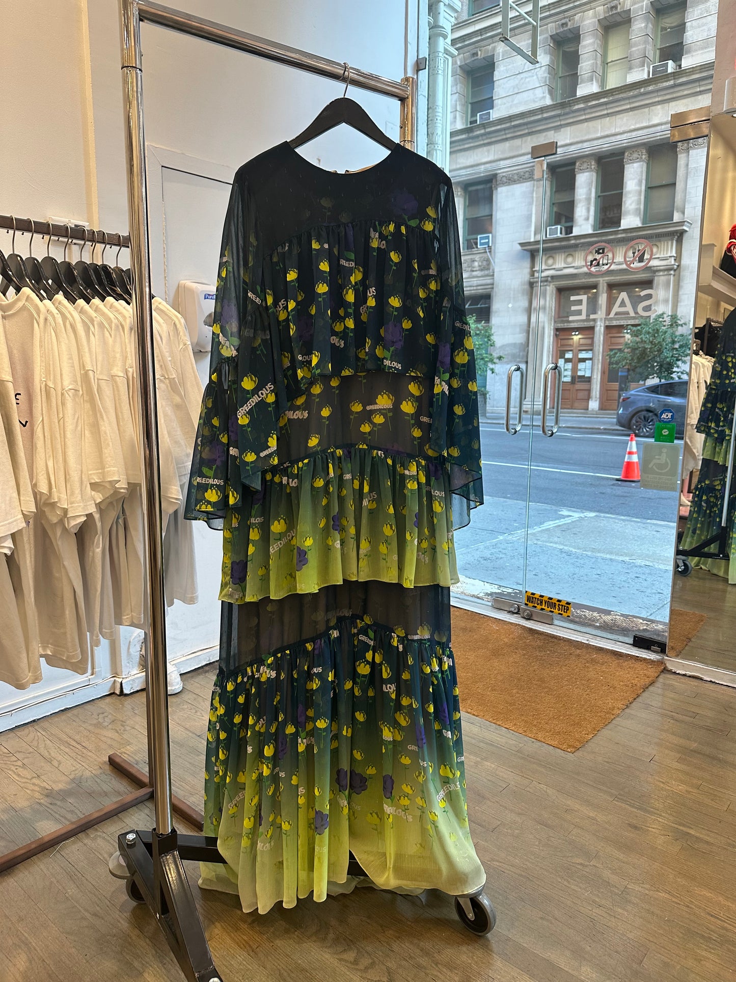 Greedilous flower Graphic dress