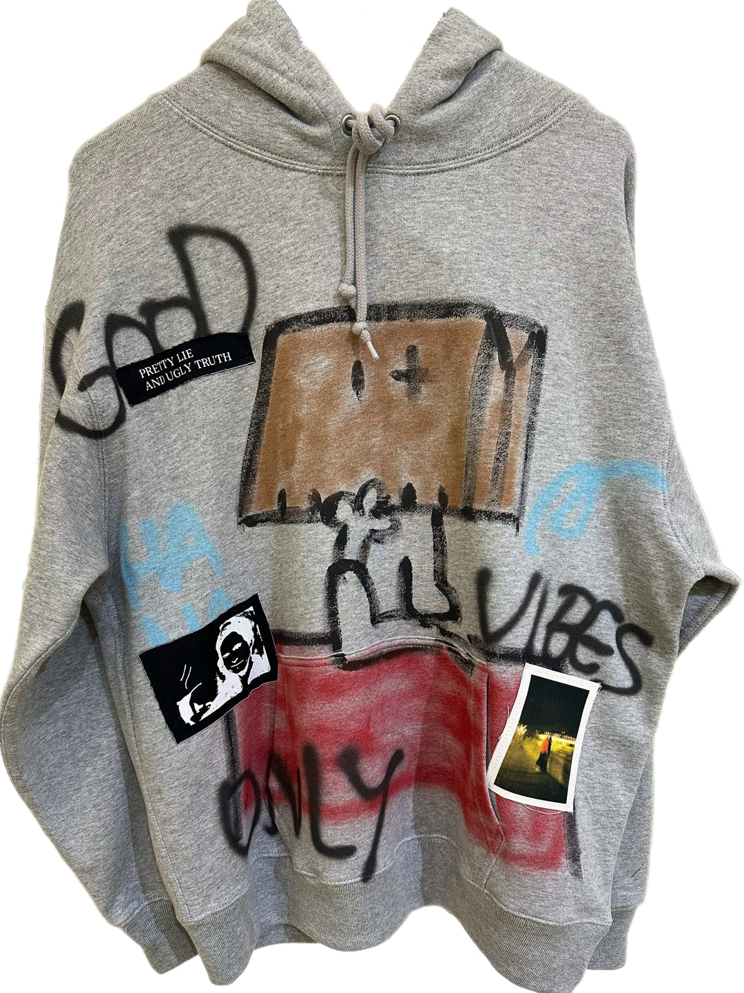 3NY - Guernika Snoopy Good vibes only hoodie