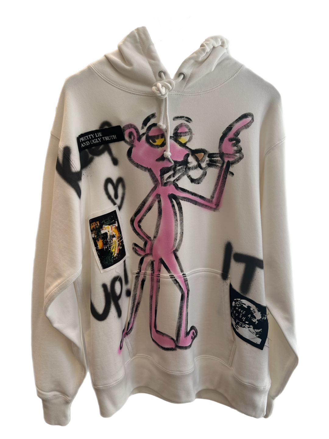 3NY - Guernika Pink P Out of Sight hoodie