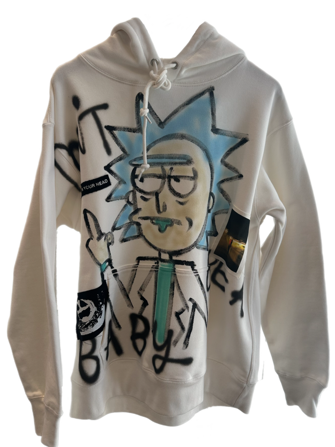 3NY - Guernika Rick Don’t Be a Baby Hoodie