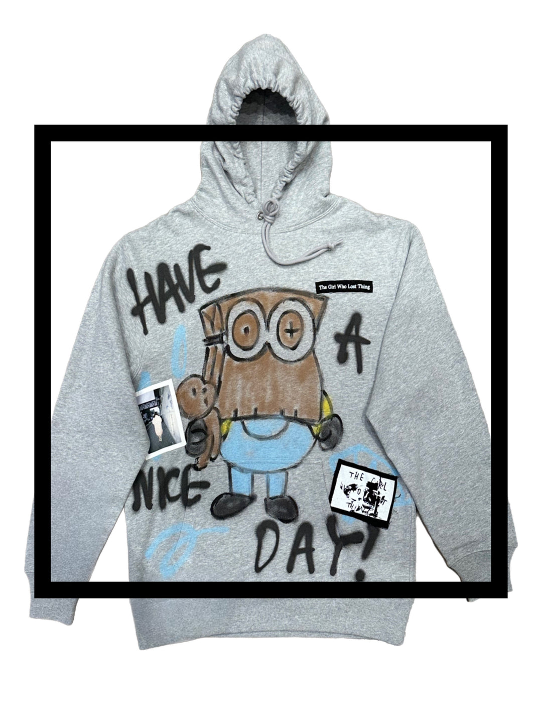 3NYCONCEPT.COM - HAVE A NICE DAY GUERNIKA HOODIE