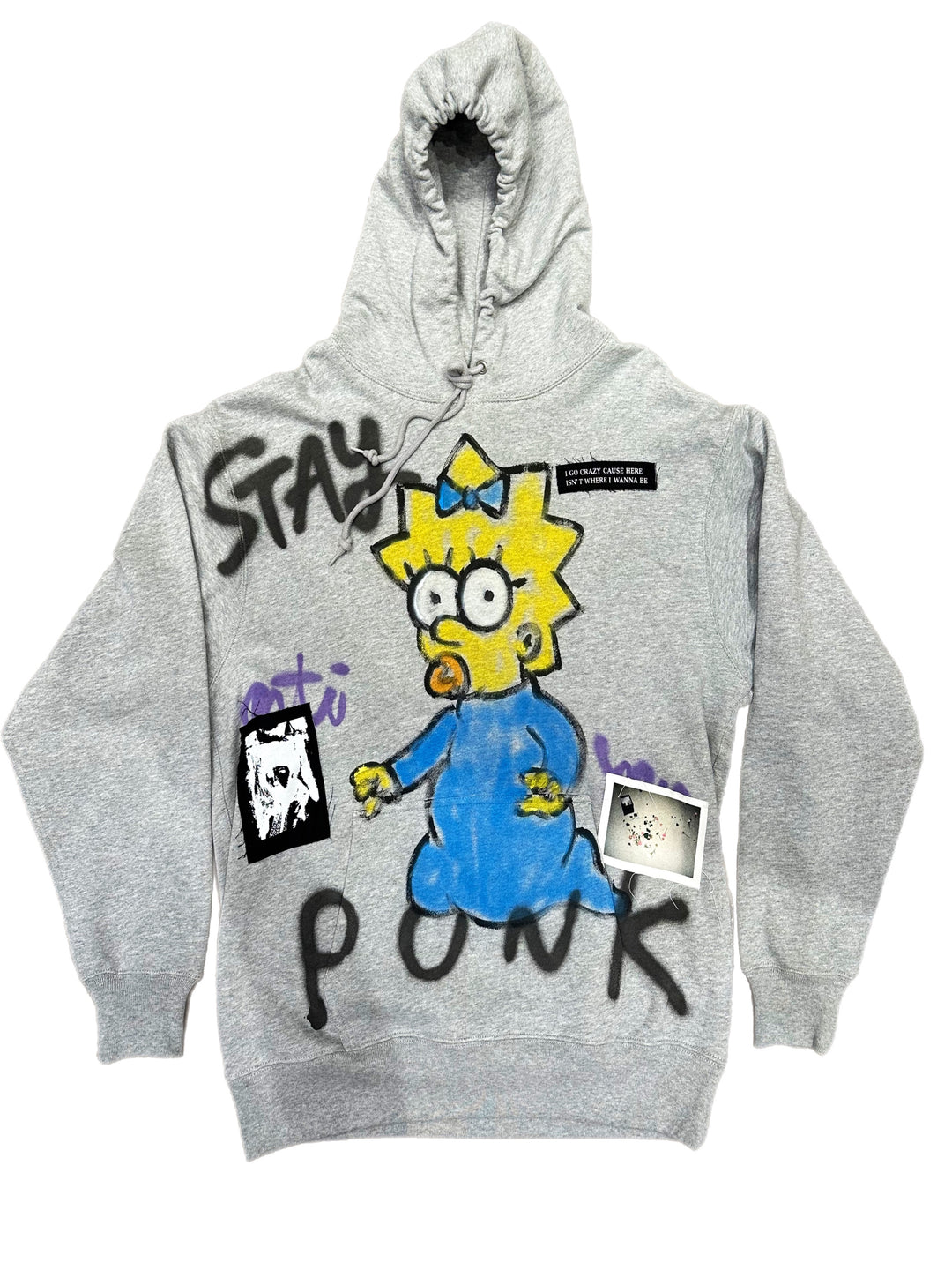 3NYCONCEPT.COM - STAY PUNK GUERNIKA HOODIE 3242.1